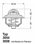 Термостат, с прокладкой, WAHLER (305487D50)