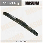 Щетка-дворник, 12"/300мм, гибридная, MASUMA (MU12G)
