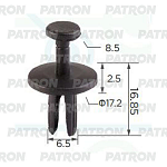 Пистон крепления подкрылка переднего/заднего, (GCh 0510), PATRON (P370071, 34201621)