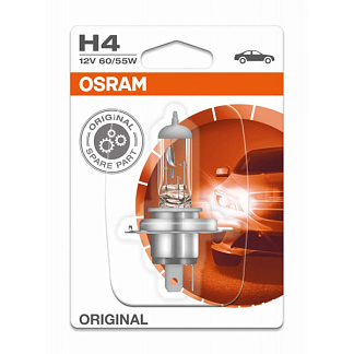 Лампочка, галогенная, H4  12V-60/55W,  в блистере, OSRAM (6419301B, L00H460W)