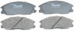 Колодки D1056, передние дисковые, (LX 0509), USA, 2WD, RAYBESTOS (PGD1056C, 05174001AB, 05142555AA)