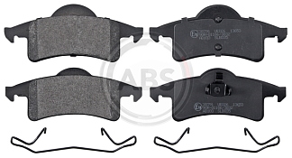 Колодки задние, D791, (GCh 9904), ABS (38791, MRD791, 05011970AB, 05011970AC) Колодки задние, D791, (GCh 9904), ABS (38791, MRD791, 05011970AB, 05011970AC)