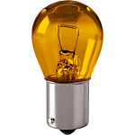Лампочка (1156NA) желтая, габарита-указателя поворота переднего PY21W 12V-21W, LYNX (L14421Y, N581)