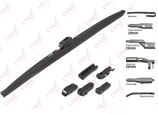 Щетка стеклоочистителя зимняя 400mm, 16", LYNX (LW400)