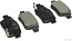 Колодки торм задние Avensis 03- (D2239M, D2239MH, 04466-05010, 04465-05280), KASHIYAMA