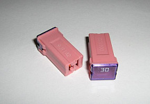 Предохранитель, Cartridge, 30A, розовый, MOPAR (AK) (04868007AA, 06102076AA, 90982-08280)