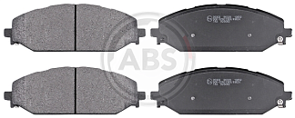 Колодки D2179, передние дисковые, (RAM 1500 2019~), ABS (35303, 68412557AE, 68412557AC, 68412557AA)