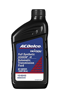 Масло трансмиссии, для АКПП, "DEXRON VI", 1L, AC-DELCO (109243, 88861037, 93744589, 88861004)