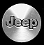 Колпачок колесного диска, (GCh  9402), Chrome, w/"Jeep"- Black, MOPAR (5CF97L3X)