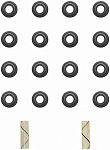 Сальник клапана (маслосъёмный), 5.2/5.9L, к-т,  FEL-PRO (SS72844, 53009886, 53009887)