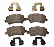 Колодки тормозные задние FRL2/Evoque 2011~  (LR134695, LR043714, LR027129, LR043285), LANDROVER