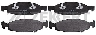 Колодки передние  D790, (GCh 9902), "Continental Teves", ZEKKERT (BS1276, ELT790, 05018592AB)