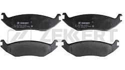 Колодки  D967, задние дисковые, ZEKKERT (BS3038, 68071076AB, 05080563AD, 68334863AA)
