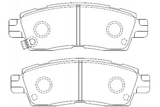 Колодки D883, задние, дисковые, (TrBz 0209), PATRON (PBP067, 88967051, 89027184) Колодки D883, задние, дисковые, (TrBz 0209), PATRON (PBP067, 88967051, 89027184)