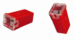 Предохранитель, Cartridge, 50A, красный, AUTO-GUR (AGFJ1650A, 06102078AA)