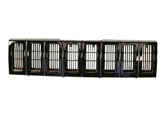 Решетка радиатора, черная или под покраску, (9395), TYG (AM07010GB, JPGCH93100B, 5DF54MX8, 2405051)